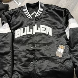 Sullen Black and White Men's Bomber Jacket
